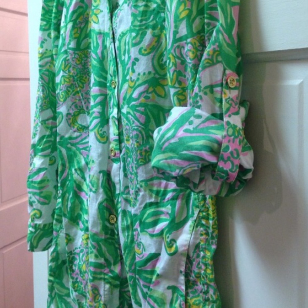 Lilly Pulitzer Tunic Cover up - Picture 2 of 3